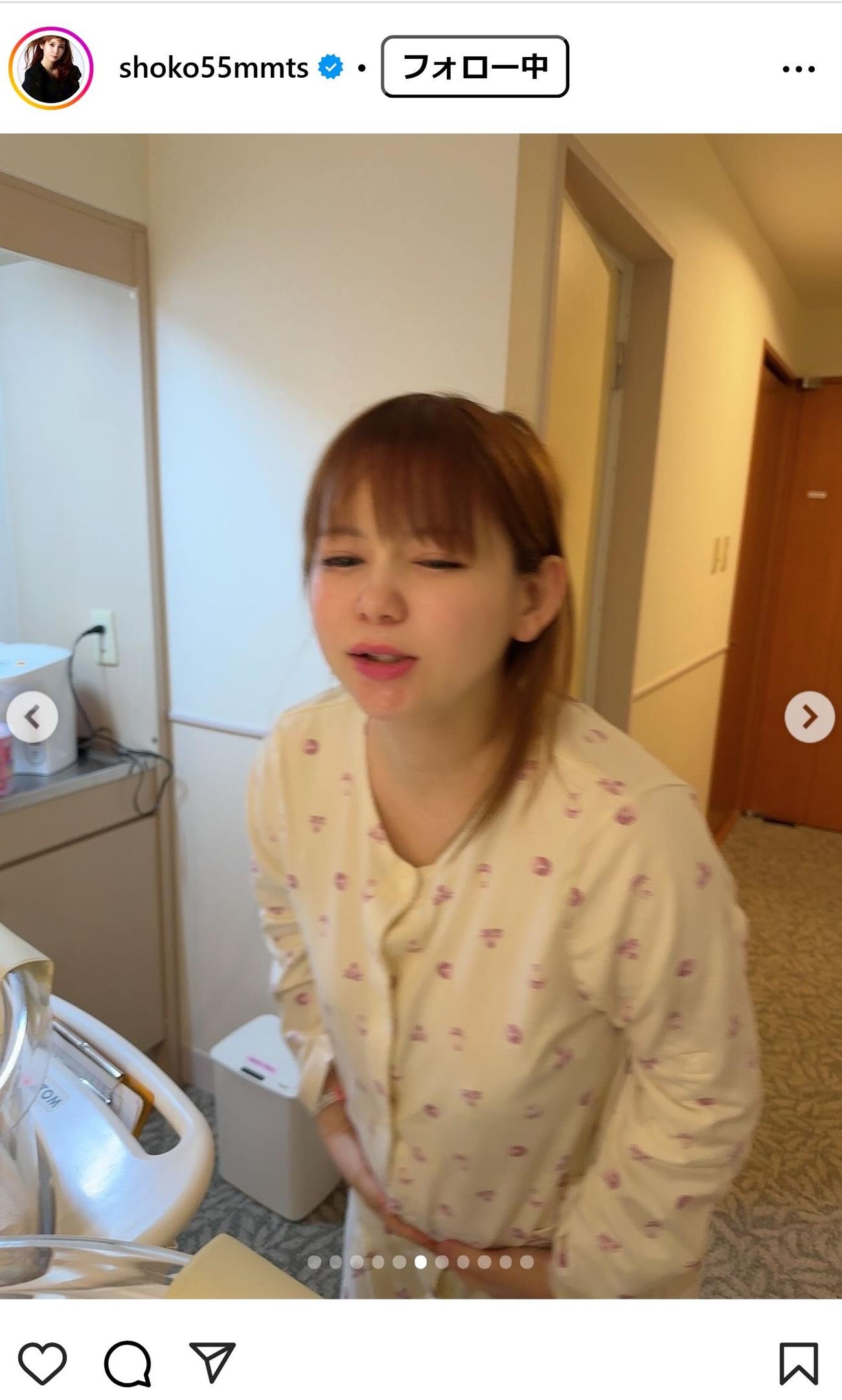 中川翔子のインスタグラムから