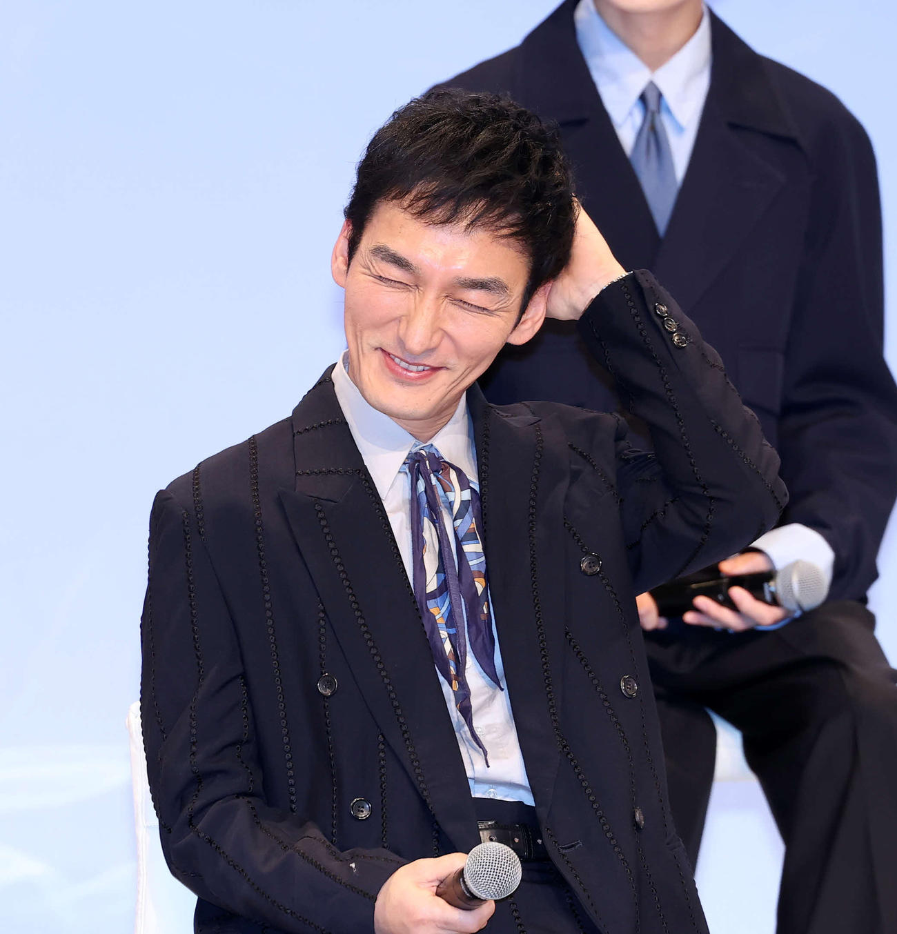 「終幕のロンド」の製作発表に臨む草彅剛（撮影・鈴木正人）