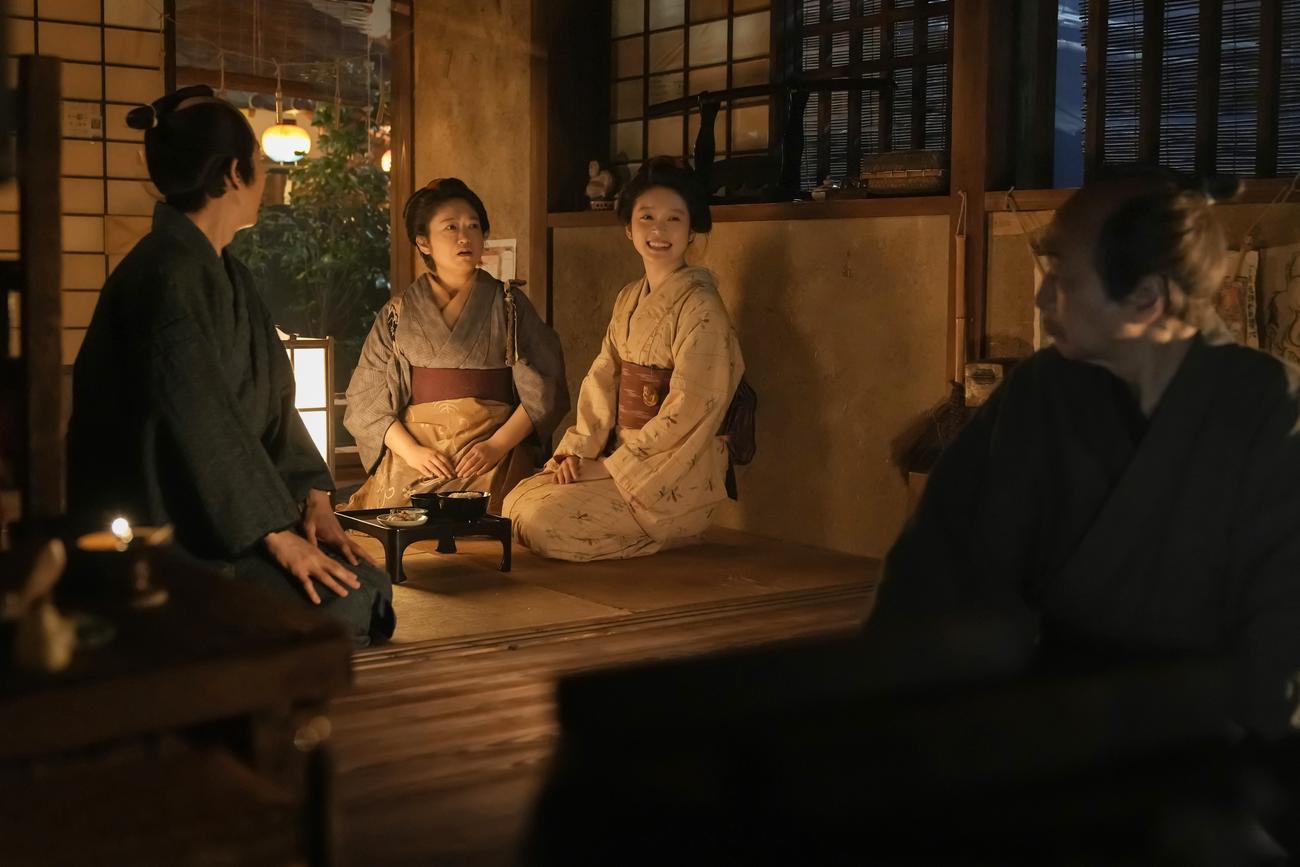 NHK連続テレビ小説「ばけばけ」の1場面（C）NHK