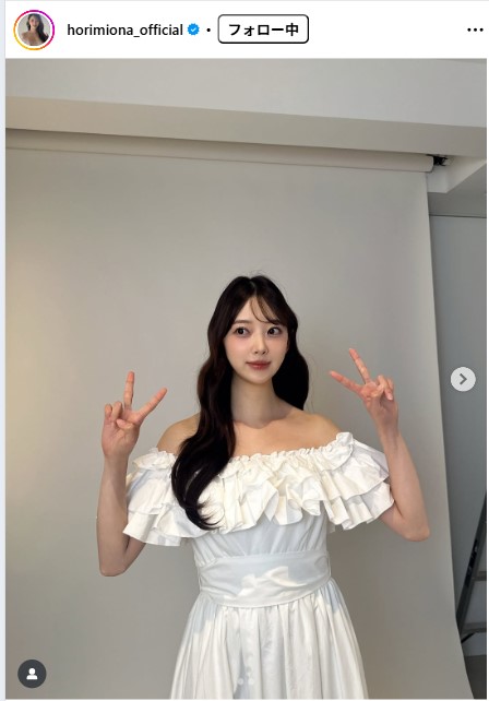 堀未央奈のインスタグラムから