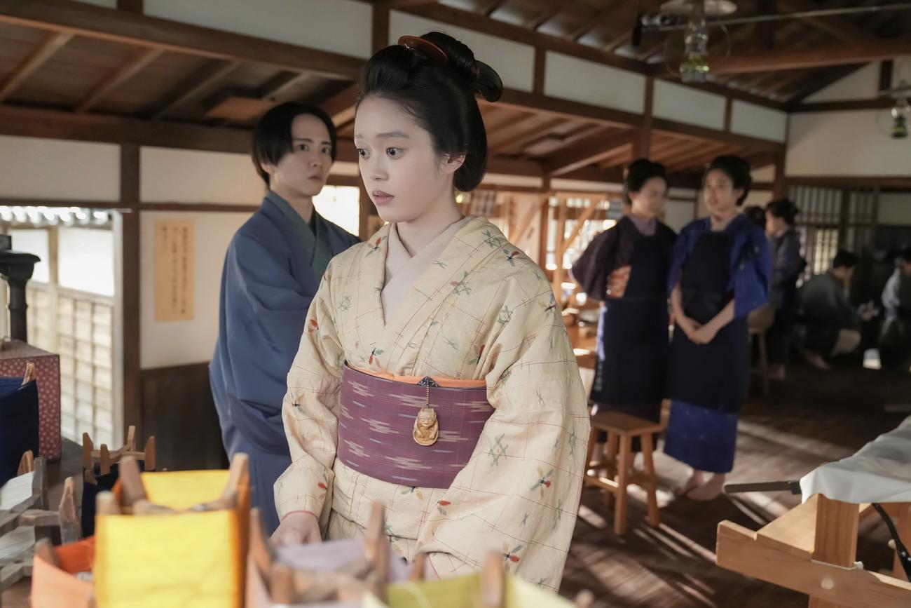 NHK連続テレビ小説「ばけばけ」の1場面（C）NHK