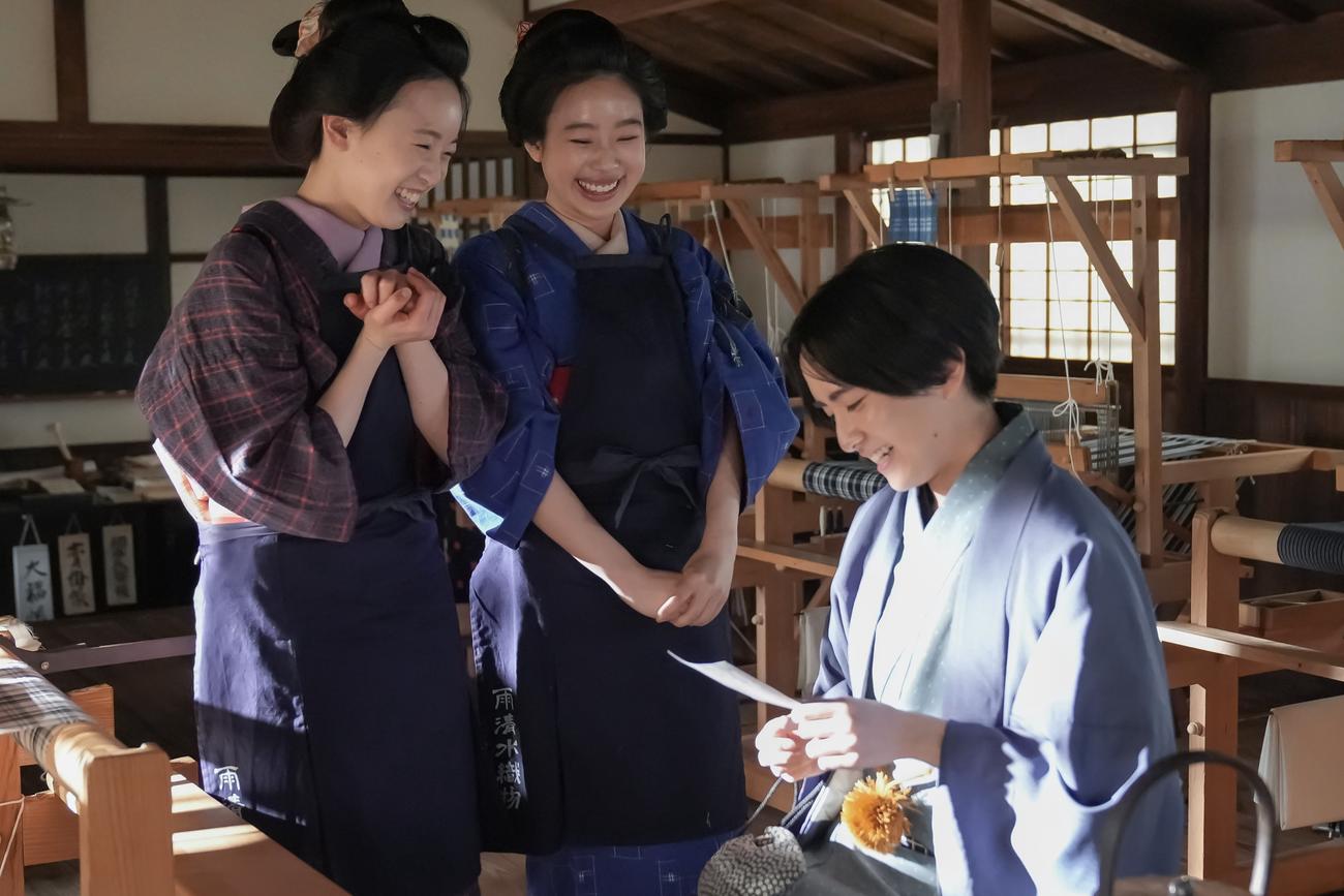 NHK連続テレビ小説「ばけばけ」の1場面（C）NHK