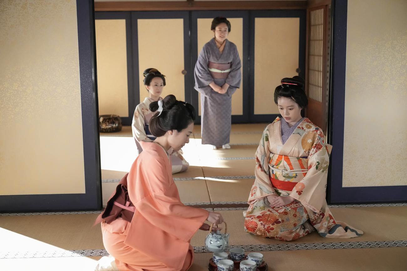 NHK連続テレビ小説「ばけばけ」の1場面（C）NHK