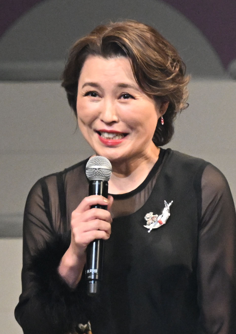 「令和・歌の祭典2025」で司会を務めた北島三郎の三女の水町レイコ（2025年9月29日撮影）