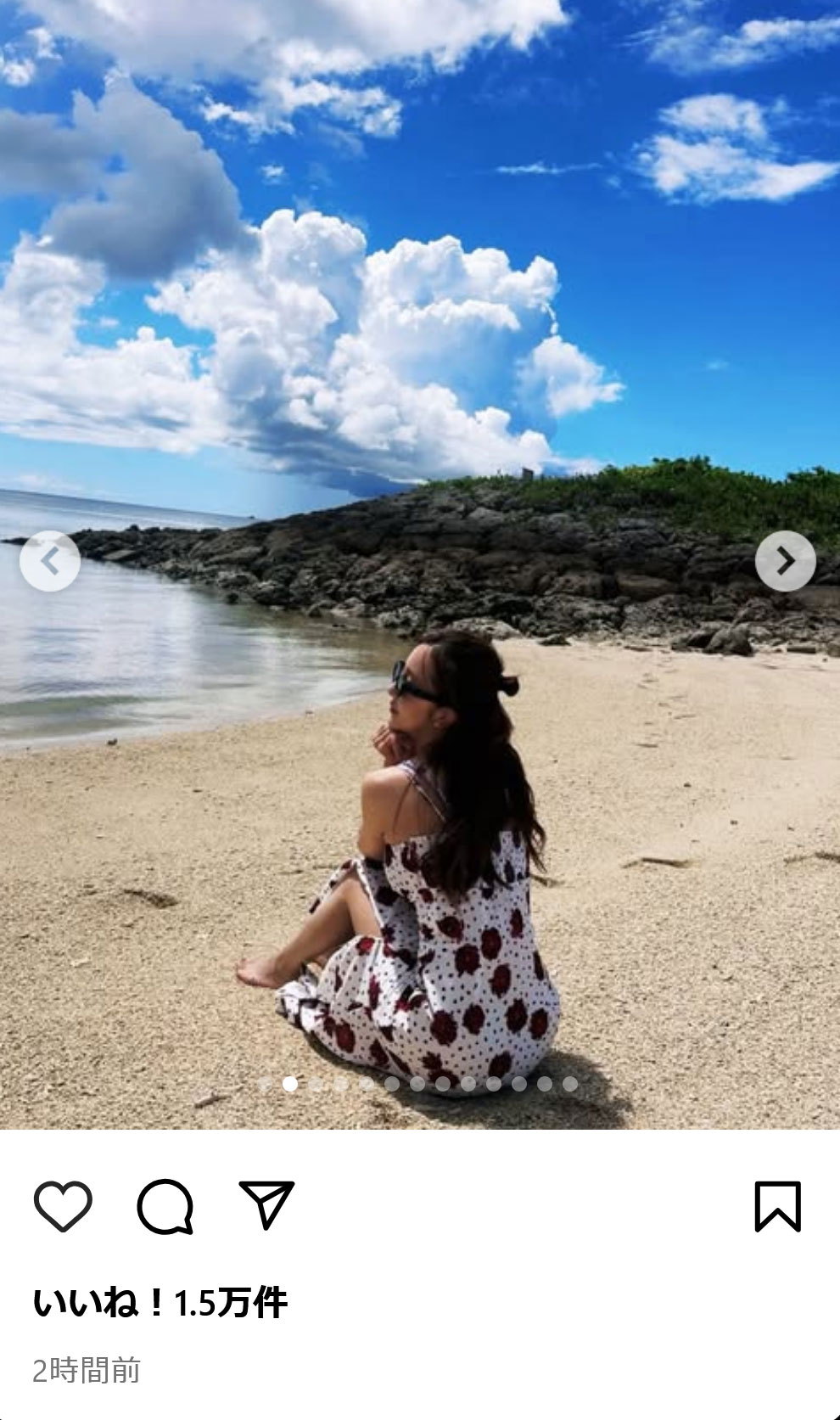 板野友美のインスタグラムから
