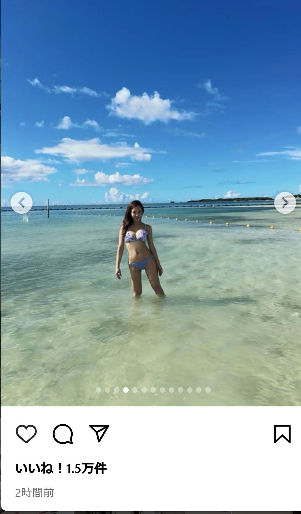 板野友美のインスタグラムから