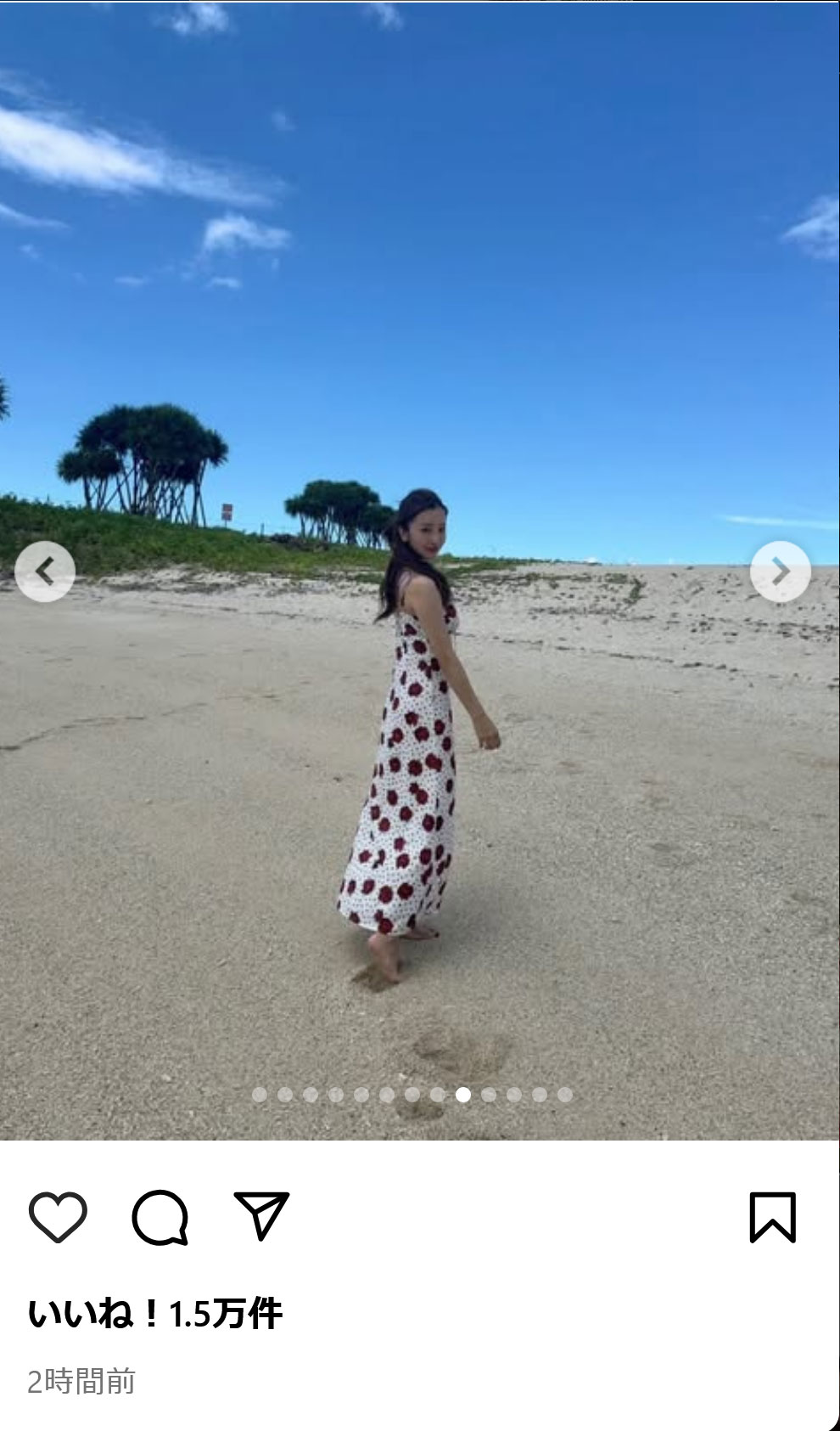 板野友美のインスタグラムから