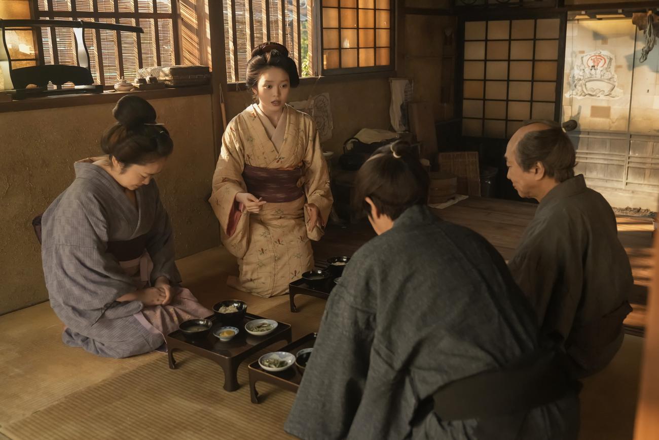 NHK連続テレビ小説「ばけばけ」の1場面（C）NHK