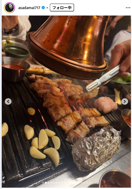 浅田舞のインスタグラムから