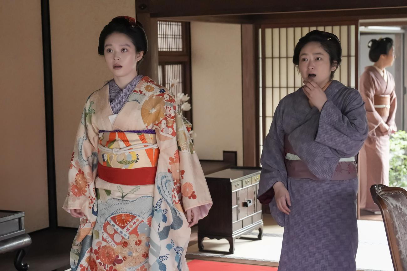 NHK連続テレビ小説「ばけばけ」の1場面（C）NHK