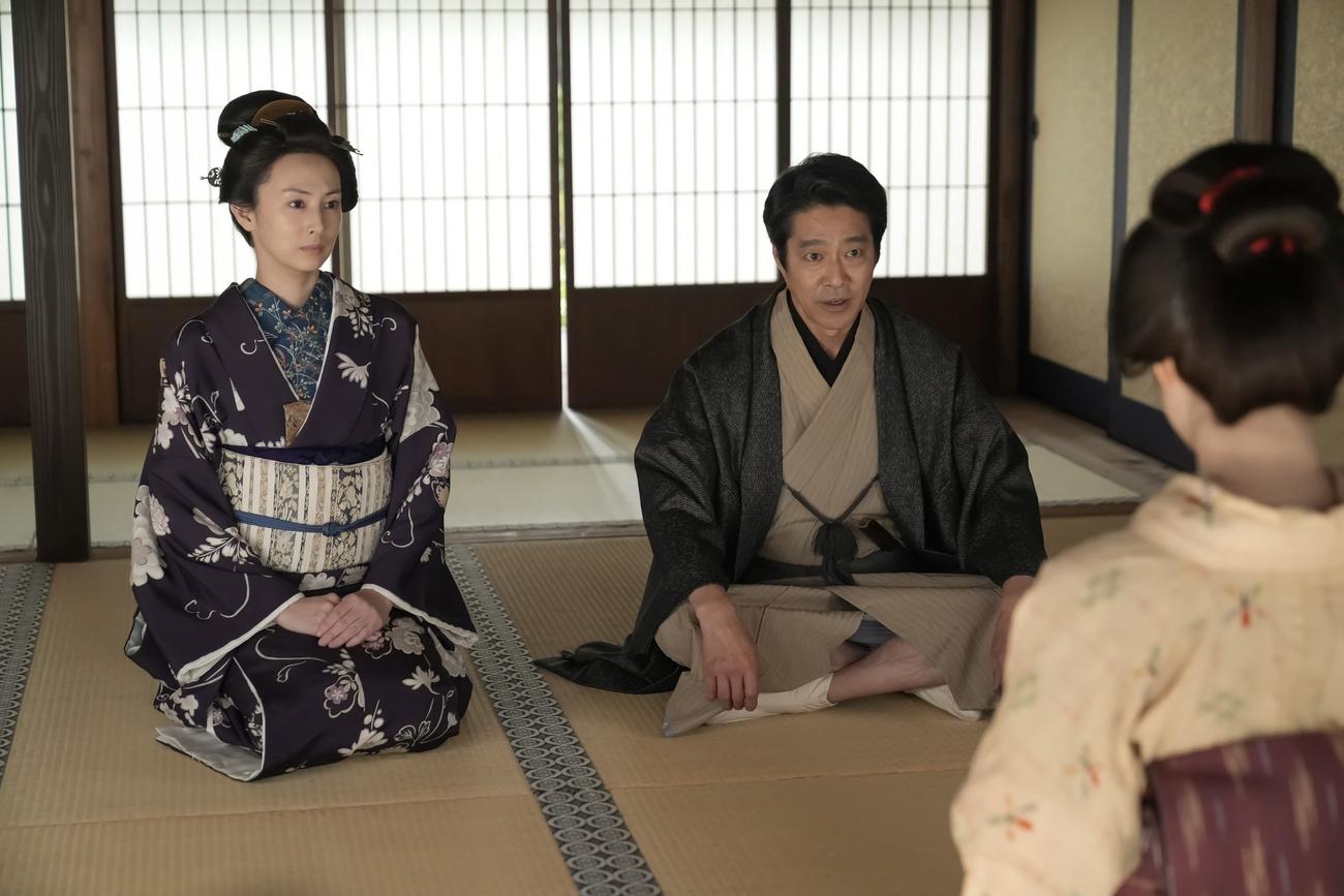 NHK連続テレビ小説「ばけばけ」の1場面（C）NHK