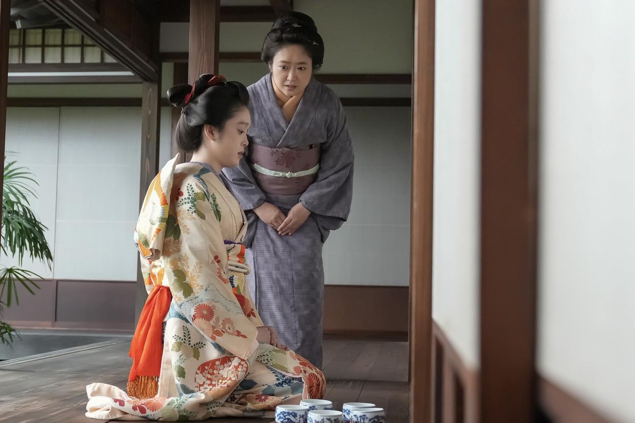 NHK連続テレビ小説「ばけばけ」の1場面（C）NHK