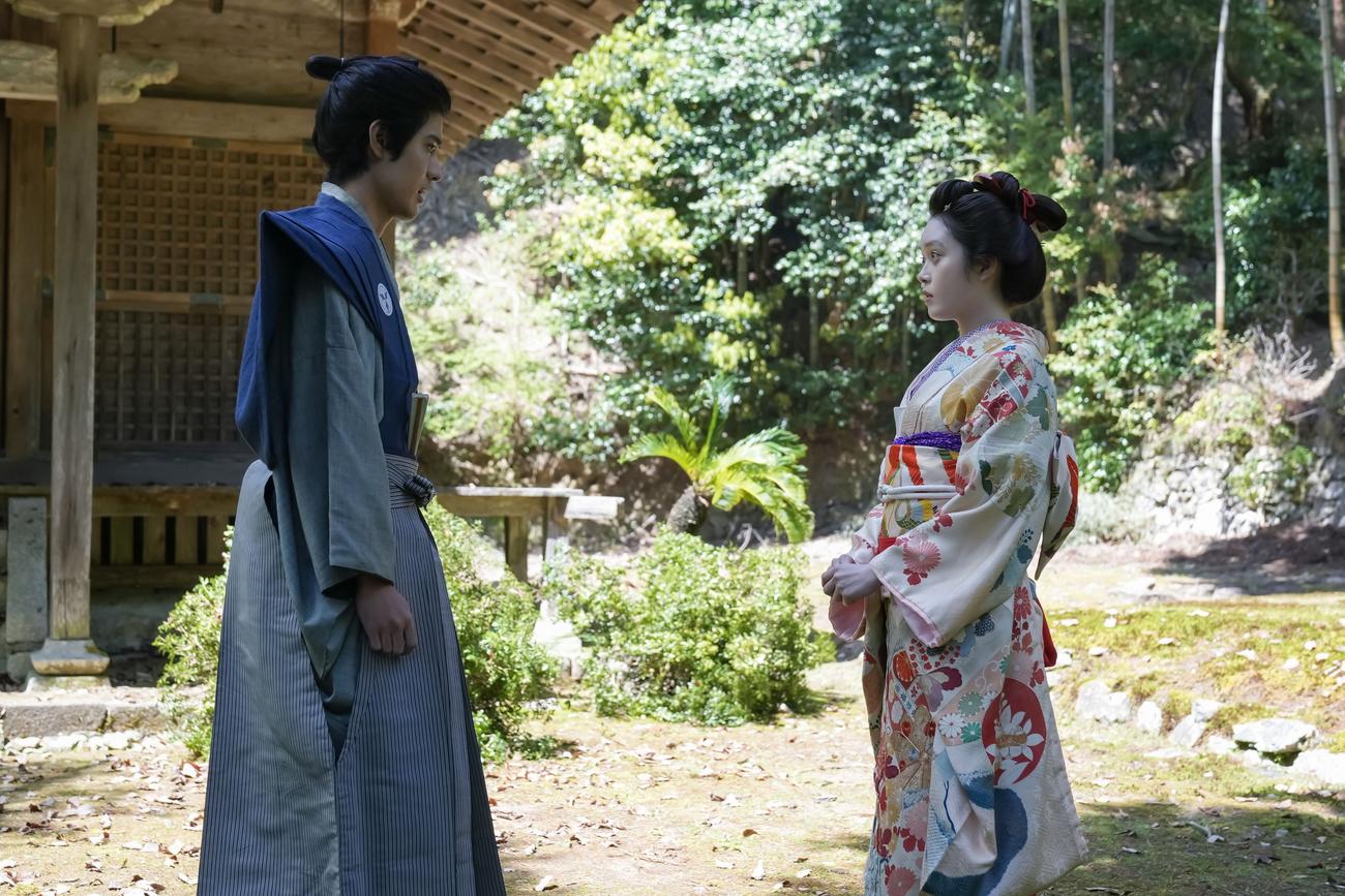 NHK連続テレビ小説「ばけばけ」の1場面（C）NHK