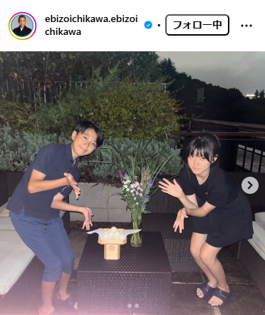市川團十郎のインスタグラムから