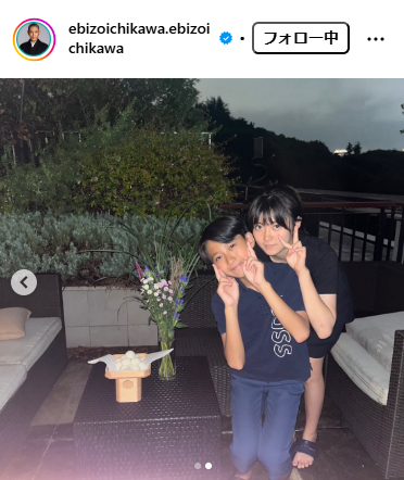 市川團十郎のインスタグラムから