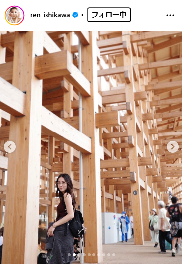 石川恋のインスタグラムから