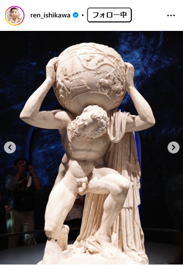 石川恋のインスタグラムから