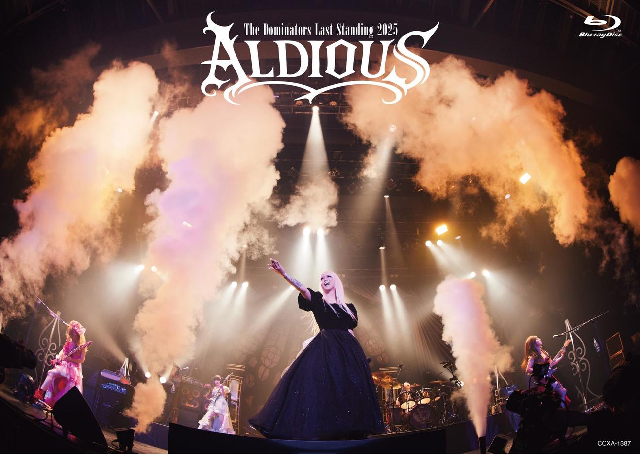 12月24日発売「ALDIOUS－The Dominators Last Standing 2025－」blu－ray＆DVDジャケット