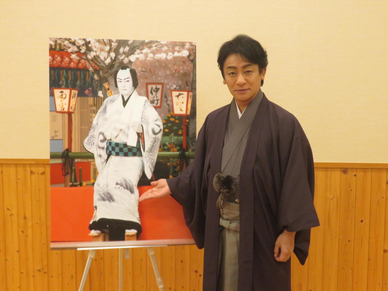 11月歌舞伎座　松竹創業百三十周年「吉例顔見世大歌舞伎」取材会に出席した片岡愛之助（撮影・川田和博）