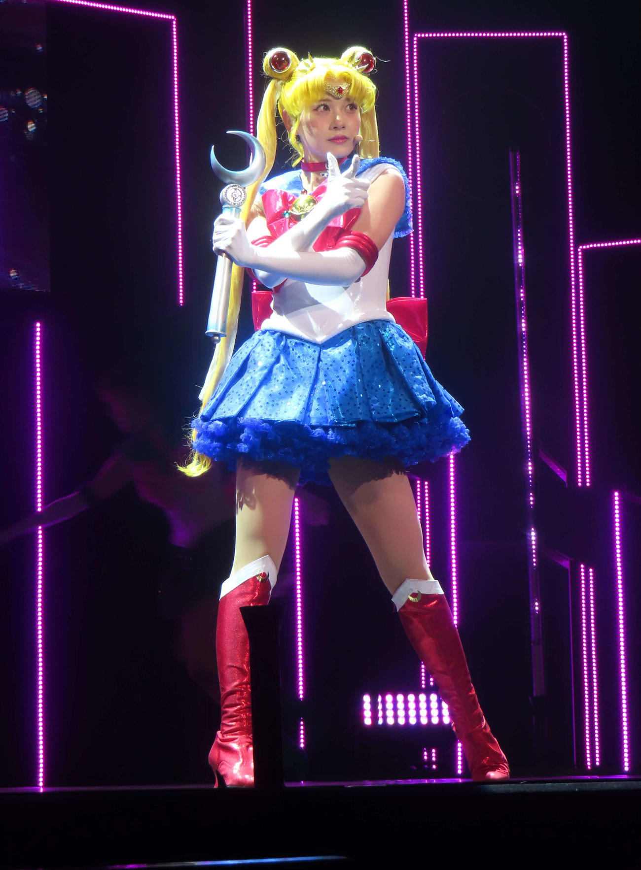 「“Pretty Guardian Sailor Moon”　The Super Live」公開ゲネプロに登場した横山結衣