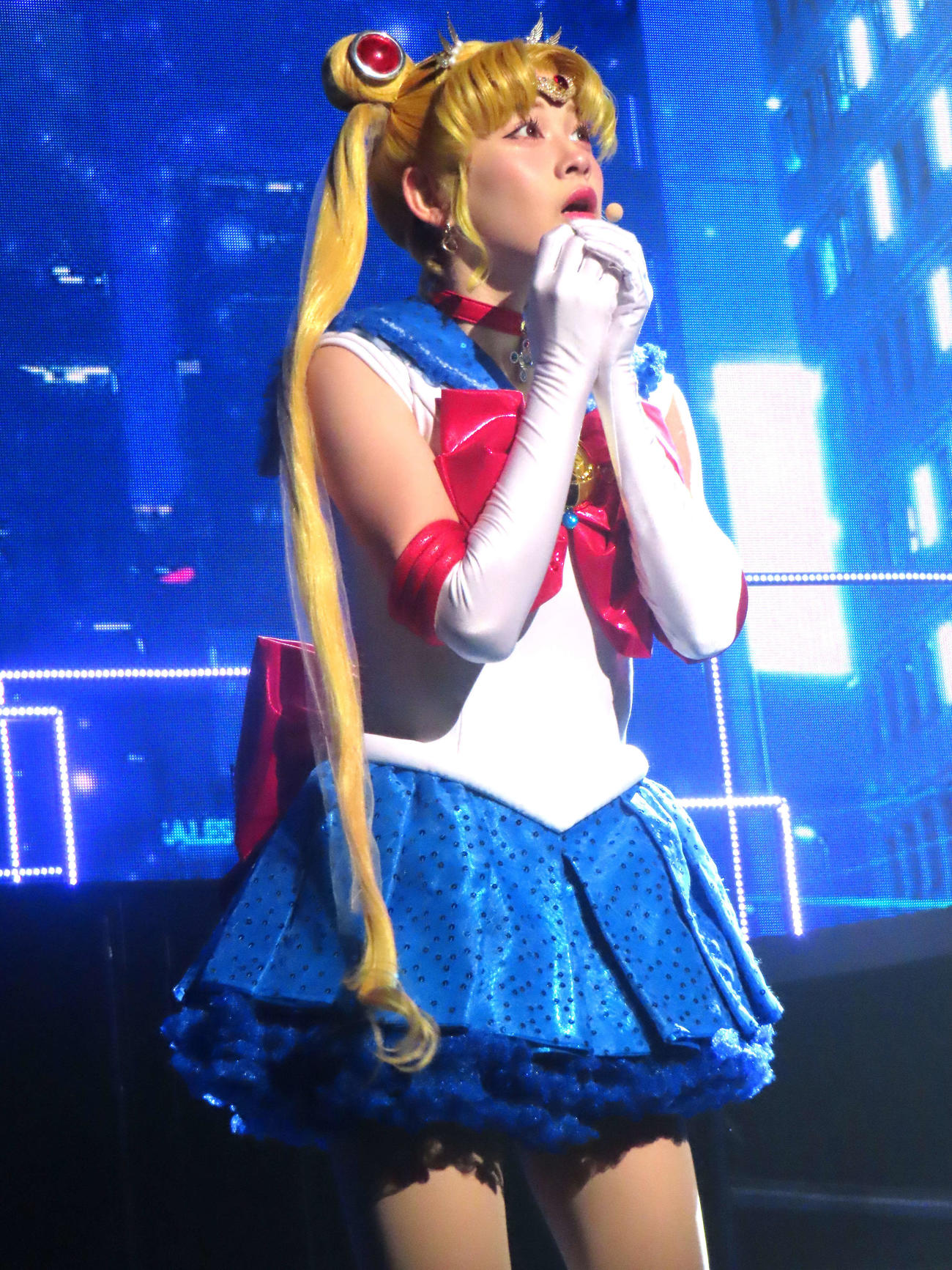 「“Pretty Guardian Sailor Moon”　The Super Live」公開ゲネプロに登場した横山結衣