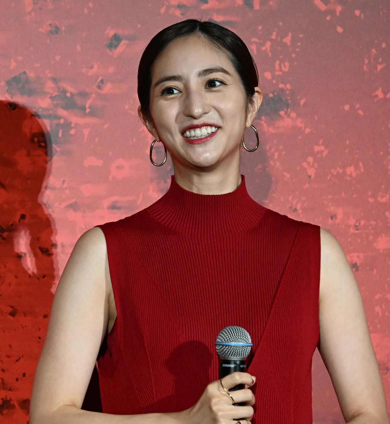 映画「トロン：アレス」日本公開イベントに登場した堀田茜（撮影・千葉一成）