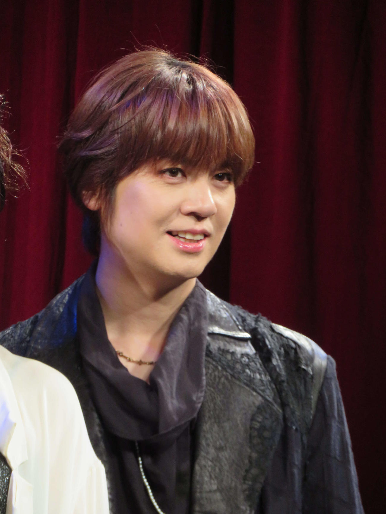 「デスノート　THE MUSICAL」製作発表に登壇した浦井健治（撮影・村上幸将）