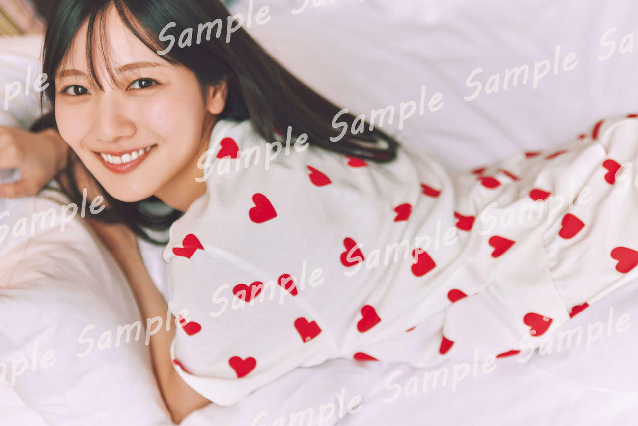 日向坂46河田陽菜セカンド写真集の特典カット　撮影／SAKAI DE JUN