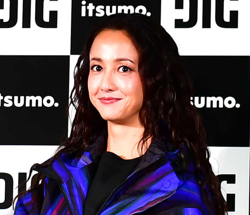 D2Cスポーツアパレルブランド「DIG（ディグ）」ブランドローンチ会見に出席した沢尻エリカ（撮影・松尾幸之介）