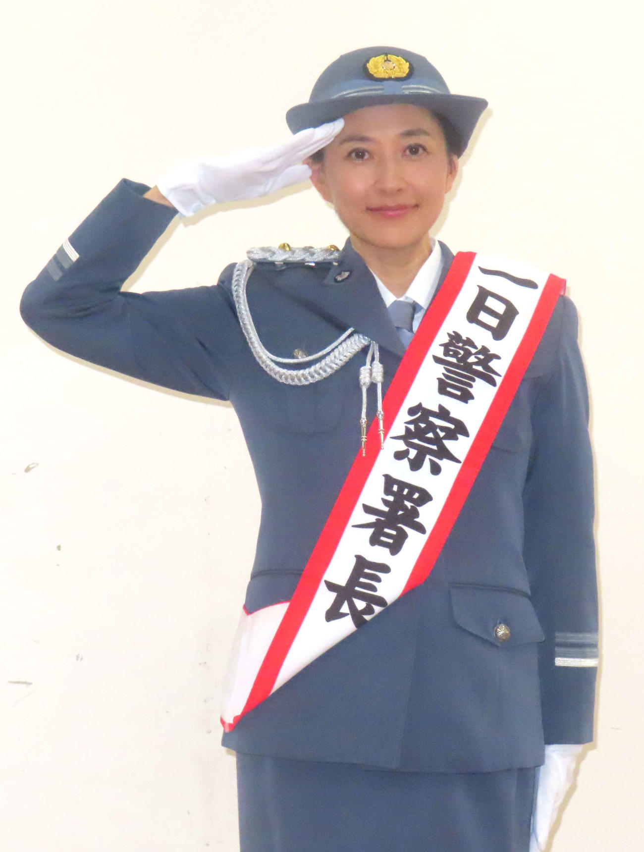 「全国地域安全運動豊島区民大会」に登壇した菊川怜
