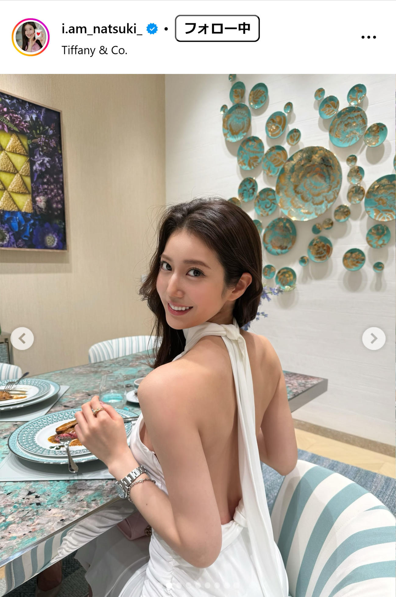  阿部なつきのインスタグラムから
