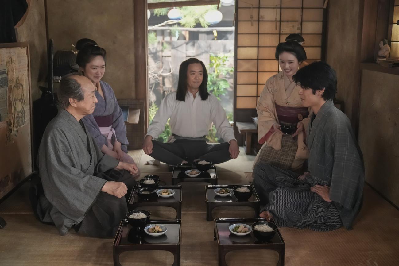 NHK連続テレビ小説「ばけばけ」の1場面（C）NHK