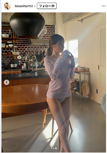 新田妃奈のインスタグラムから