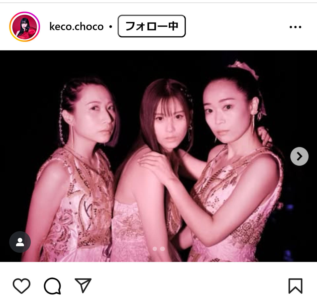 KEIKOのインスタグラムから