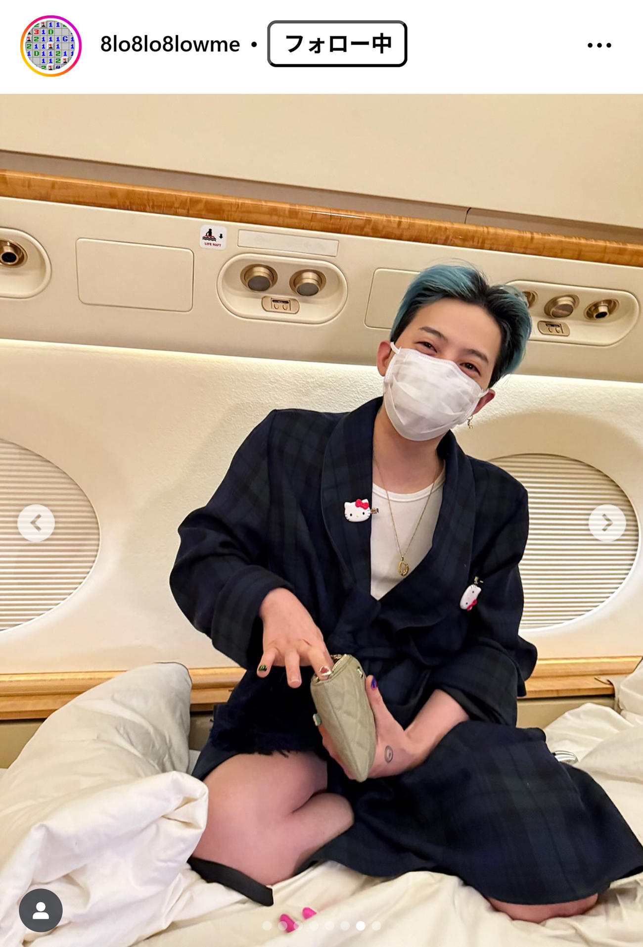 G－DRAGONサブアカウントのインスタグラムから