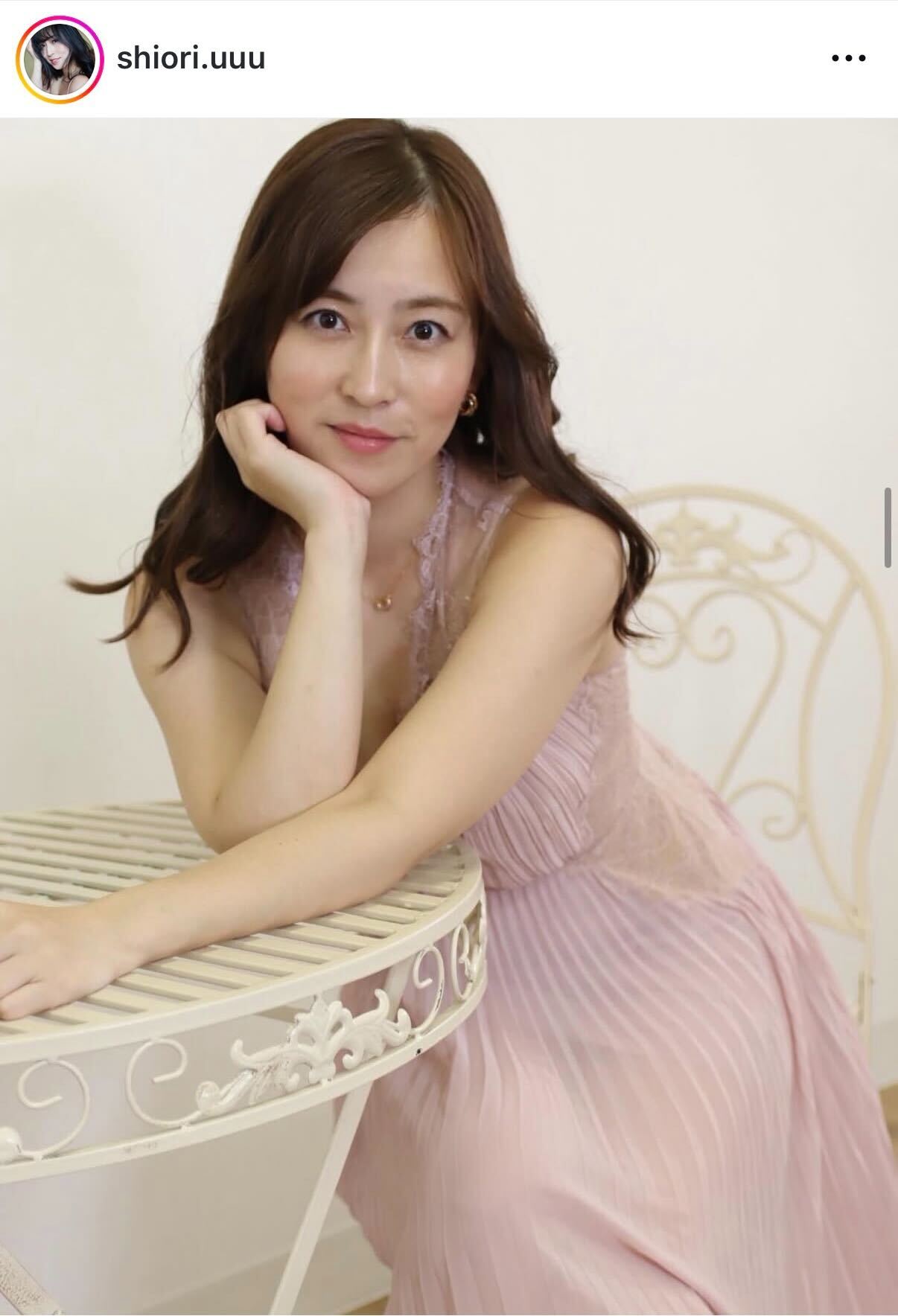 薄井しお里のインスタグラムから