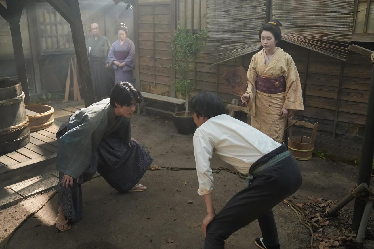 NHK連続テレビ小説「ばけばけ」の1場面（C）NHK