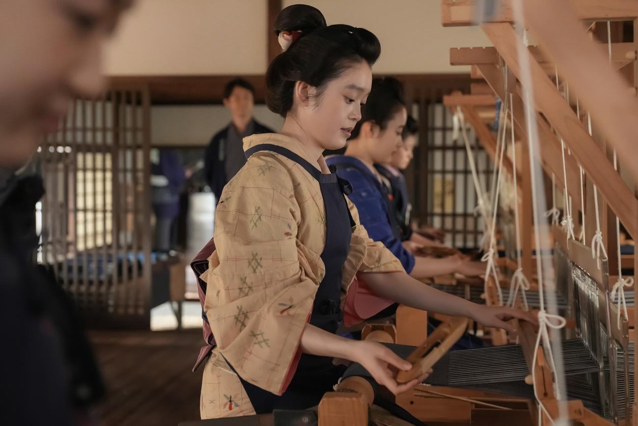 NHK連続テレビ小説「ばけばけ」の1場面（C）NHK