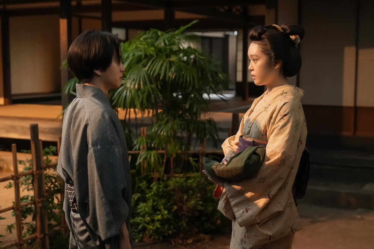 NHK連続テレビ小説「ばけばけ」の1場面（C）NHK