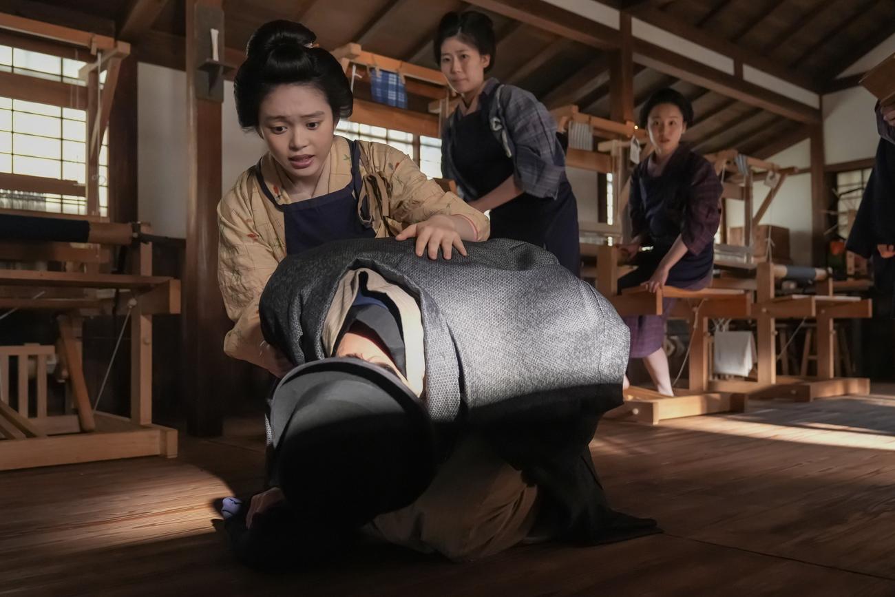 NHK連続テレビ小説「ばけばけ」の1場面（C）NHK