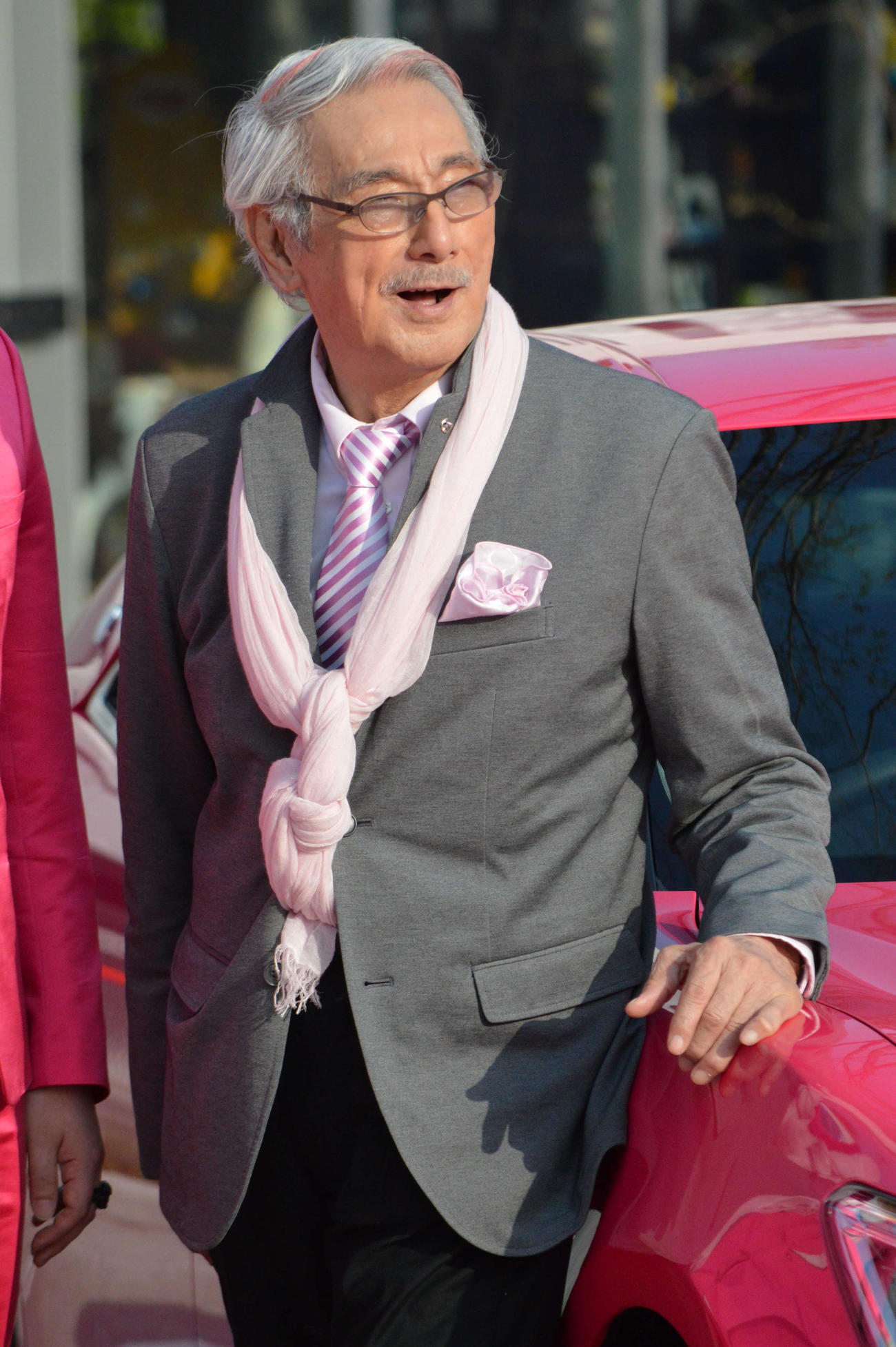 宍戸錠さん（2013年3月撮影）