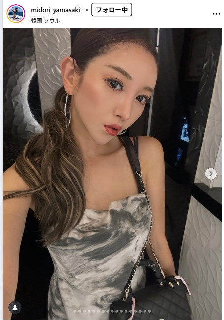 山崎みどりのインスタグラムから