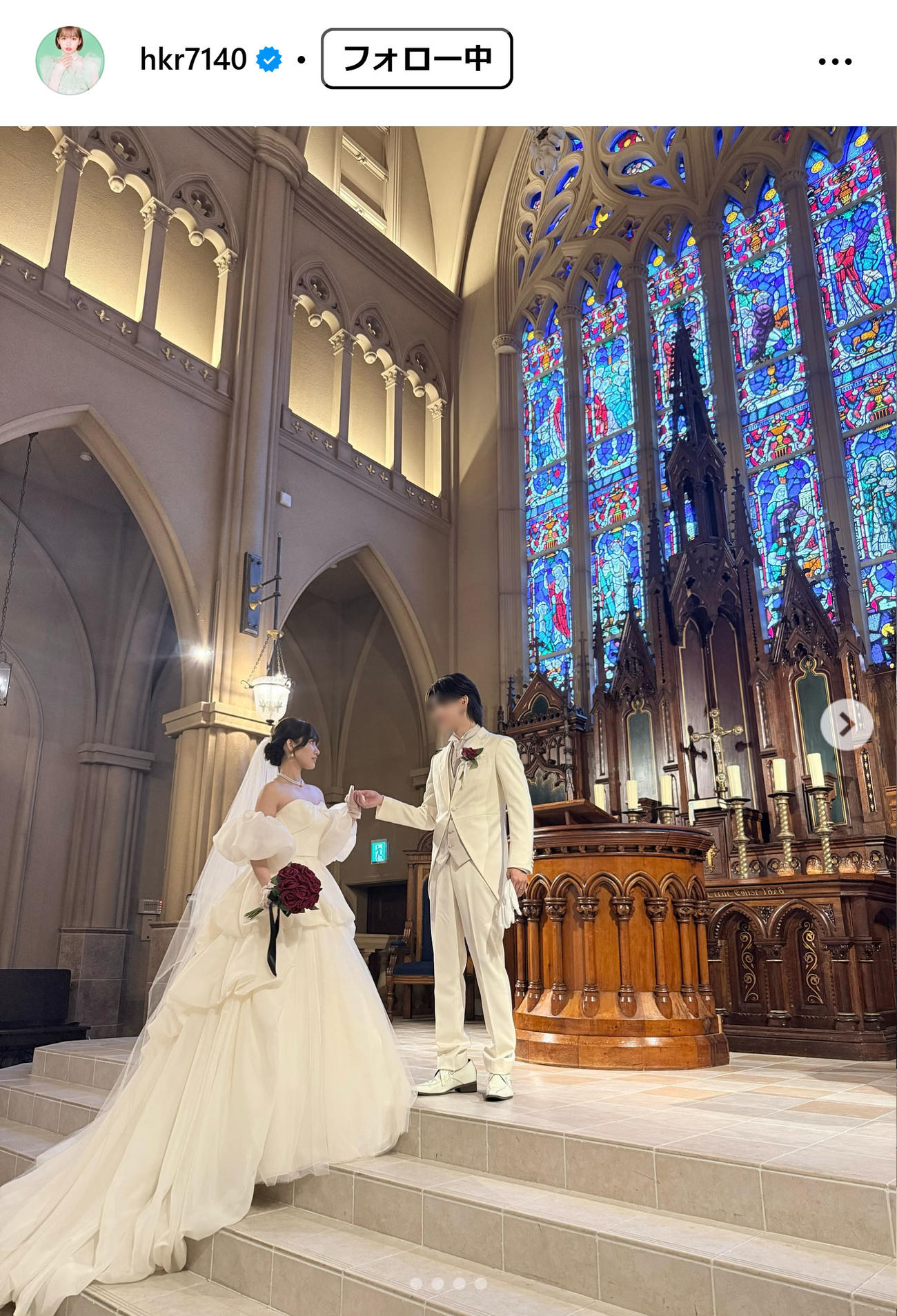 ひかりんちょのインスタグラムから