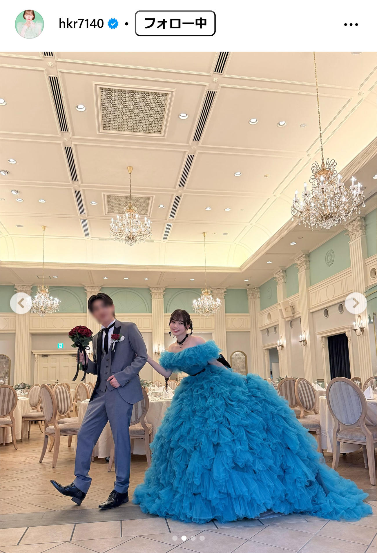 ひかりんちょのインスタグラムから
