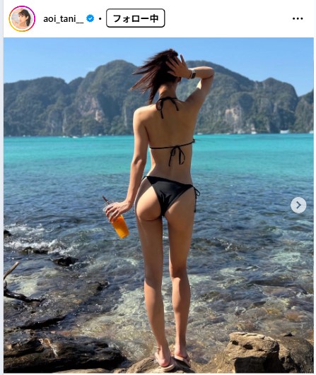 谷碧のインスタグラムから