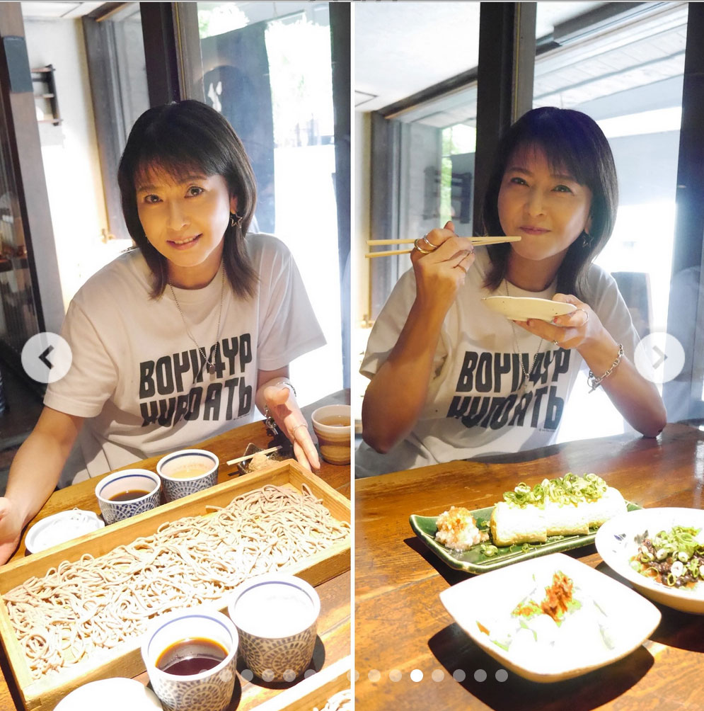 森高千里のインスタグラムから