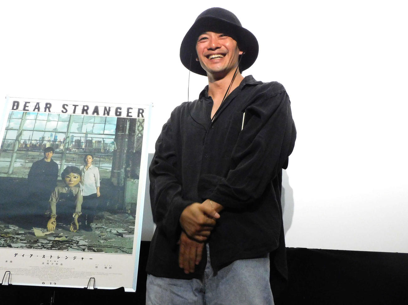トークショーを行った池松壮亮（撮影・寺本吏輝）