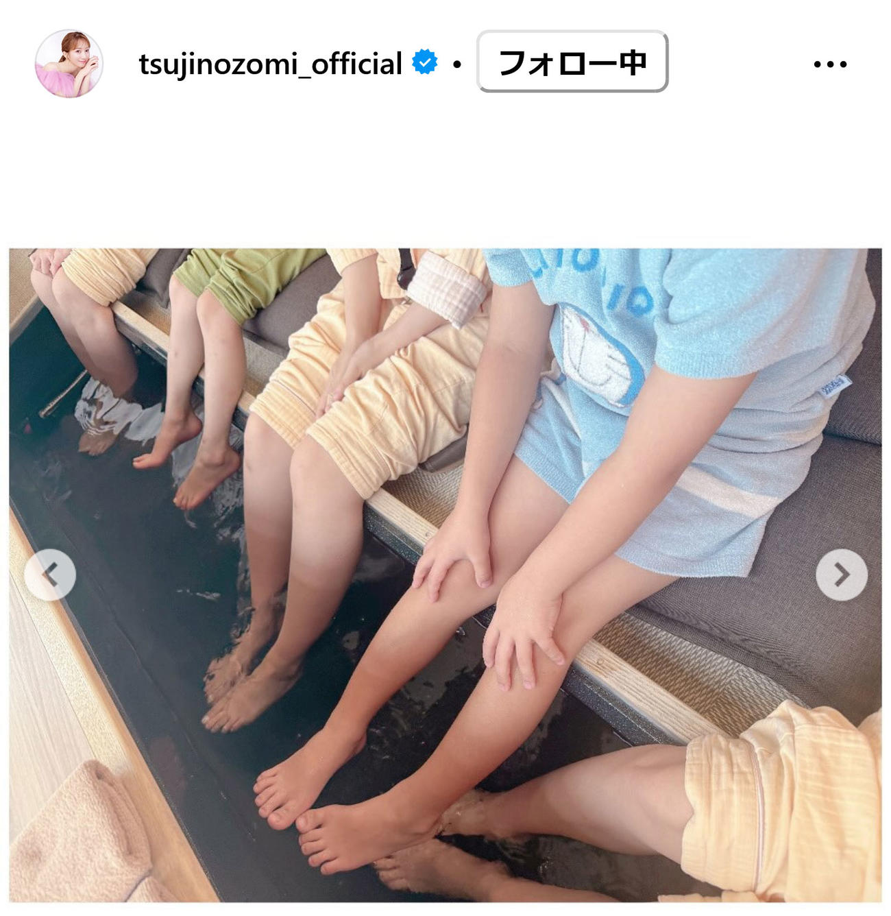 辻希美のインスタグラムから