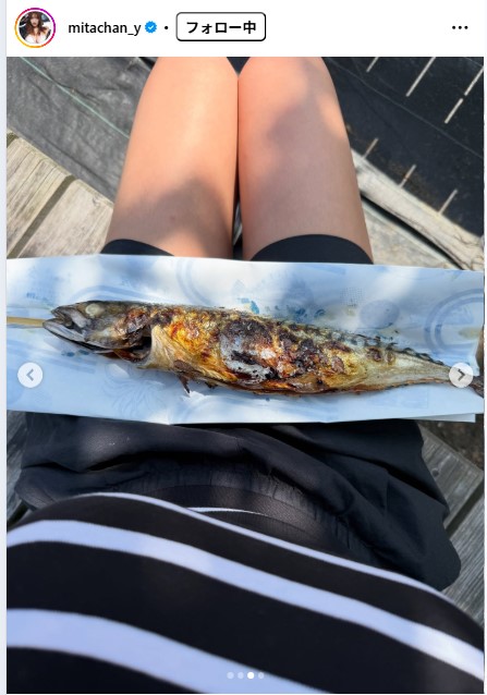 三田悠貴のインスタグラムから