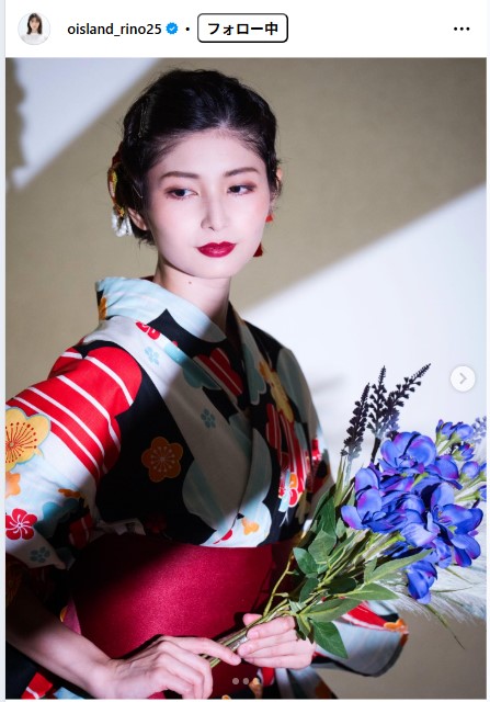 大島璃乃のインスタグラムから